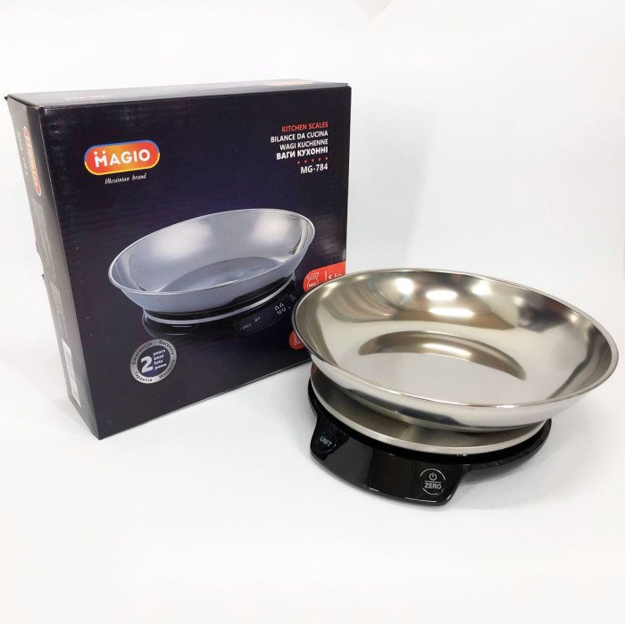 Ваги кухонні Magio MG-784, ваги кухонні для кондитера, ваги кухонні для зважування продуктів, харчові