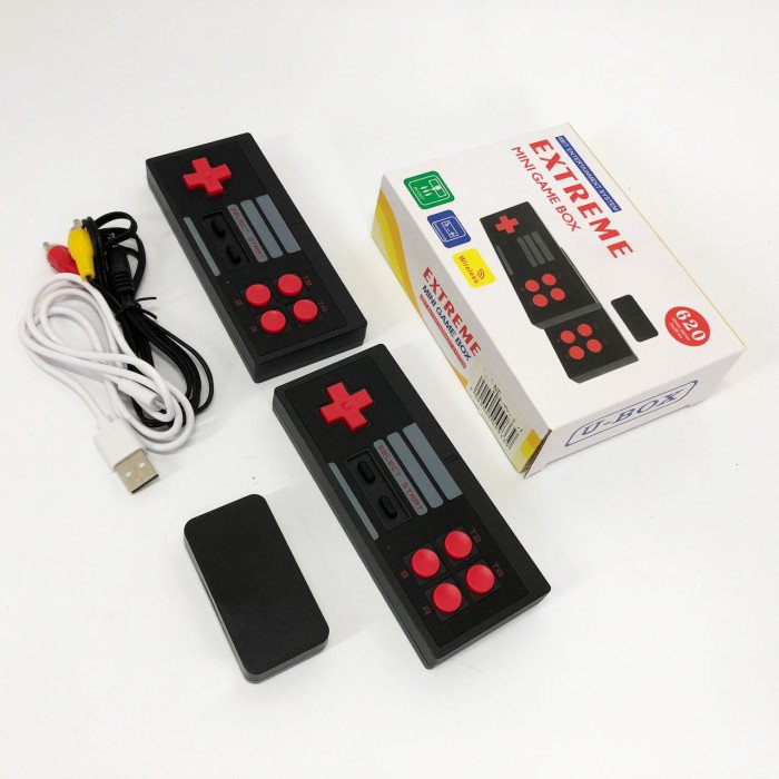 Ігрова приставка з бездротовими джойстиками N-22, Ретро ігрова приставка приставка денді