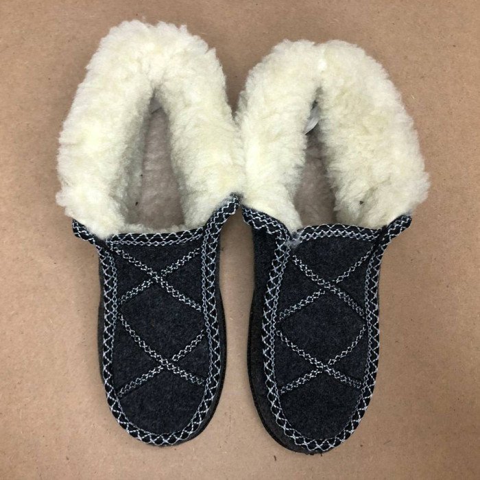 Черевики жіночі хутряні утеплені 37 розмір, Зимові кімнатні тапочки жіночі, Тапочки з хутром