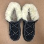 Черевики жіночі хутряні утеплені 37 розмір, Зимові кімнатні тапочки жіночі, Тапочки з хутром