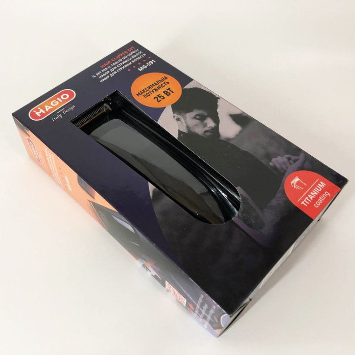 Машинка для стрижки волосся MAGIO MG-591, Електробритва для голови, Бритва для бороди