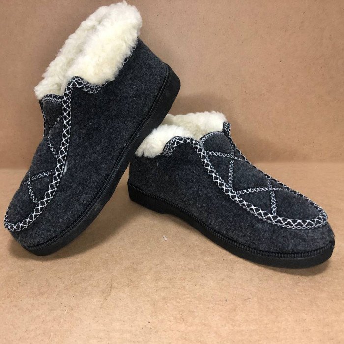 Черевики жіночі хутряні утеплені 41 розмір, Жіночі зимові черевики з повсті, Бурки для дому