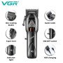 Машинка для стрижки волосся VGR Hair Clipper V-653 Voyager, бездротова електробритва, для дому