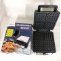 Електровафельниця для бельгійських вафель SeaBreeze SB-0101 1200 Вт, Якісна вафельниця для вафель