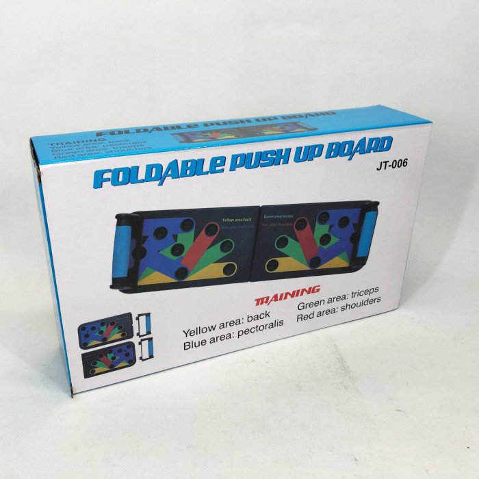 Подарунковий набір: еспандер гума для зарядок (exercise pipe) + тренажер для віджимань Foldable Push Up