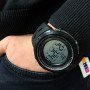 Годинник наручний чоловічий SKMEI 2070BKWT BLACK-WHITE, водостійкий тактичний годинник. Колір: чорний