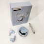 Бездротові навушники TWS T8 PRO з прозорим кейсом Вакуумний LED дисплей Bluetooth 5.3. Колір: блакитний