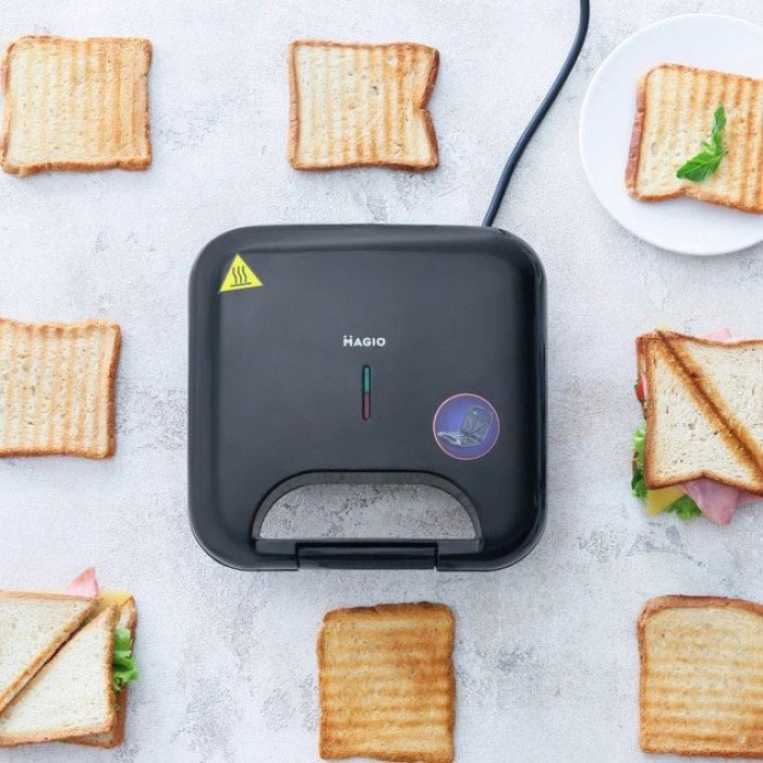 Бутербродниця Magio MG-368, електрична сендвічниця, бутербродниця електрична