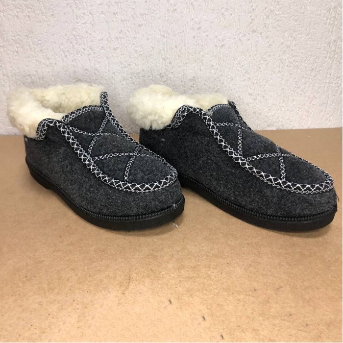 Черевики жіночі хутряні утеплені 37 розмір, Зимові кімнатні тапочки жіночі, Тапочки з хутром