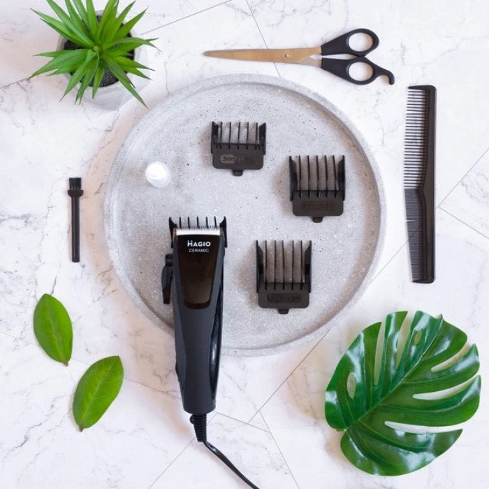 Машинка для стрижки MAGIO МG-584 кераміка, Машинка окантувальна, Електробритва з насадками для бороди