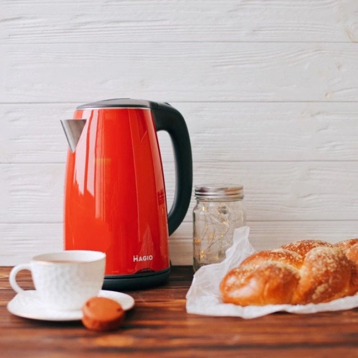 Електрочайник Magio MG-977, 1.7л, гарний електричний чайник, стильний електричний чайник