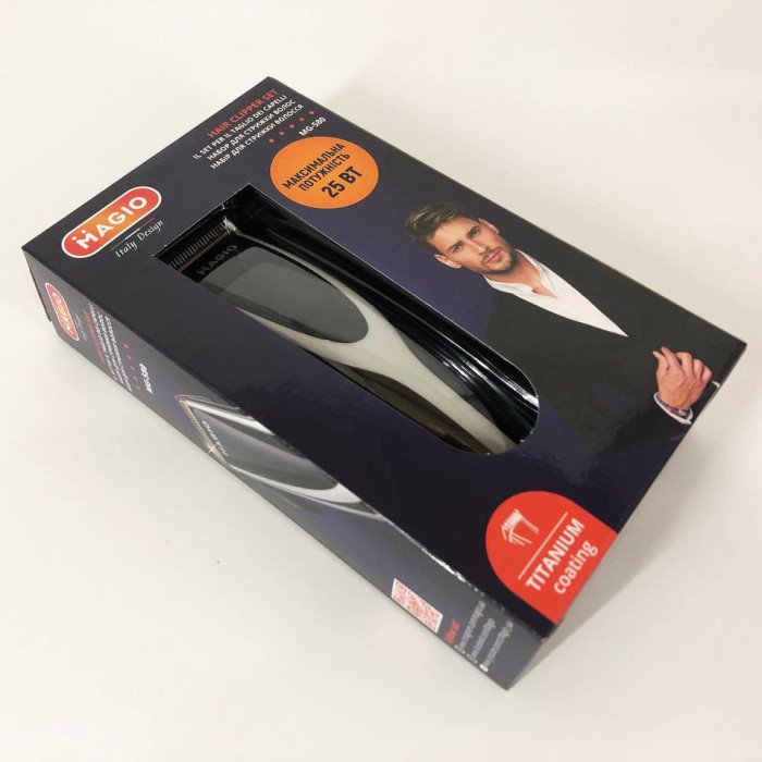 Машинка для стрижки волосся MAGIO MG-580, машина для підстригання, електромашинка для волосся