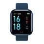 Smart Watch T80S, два браслети, температура тіла, тиск, оксиметр. Колір: синій