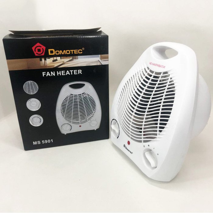 Тепловентилятор 2000 Вт, Тепловентилятор обігрівач підлоговий, Теплообігрівач