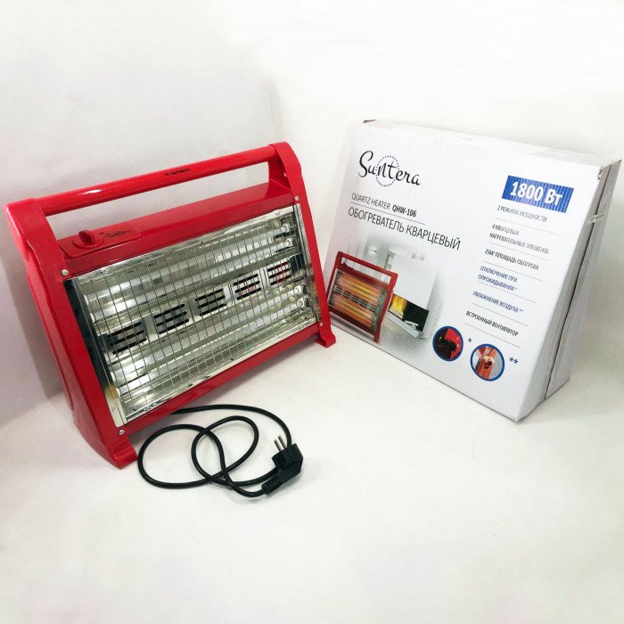 Обігрівач електричний, Інфрачервоні лампи-обігрівачі, Обігрівач УФО, Переносний обігрівач