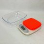 Ваги кухонні DOMOTEC MS-125 Plastic, електронні ваги, електронні ваги. Колір: помаранчевий