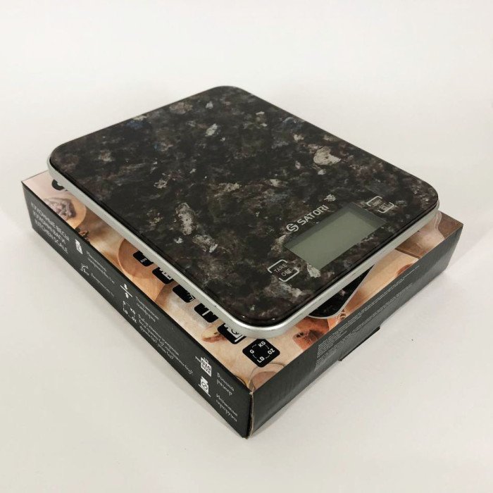 Ваги кухонні Satori SKS-211-BL 15 кг, Ваги для зважування продуктів, Ваги харчові, кулінарні