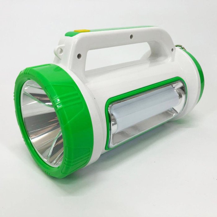 Ліхтар переносний кемпінг 6088-LED+COB з функцією PowerBank, кемпінговий світильник. Колір: зелений