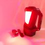 Ліхтар кемпінг переносний T100A-10W+2COB з бічними LED white/red/blue, Акумуляторна лампа для кемпінгу
