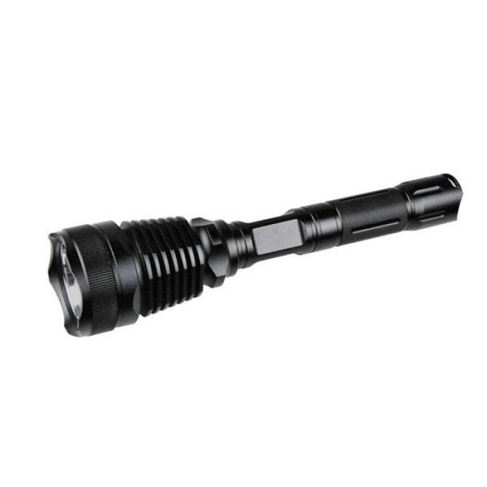 Ліхтар тактичний Police Q2800-T6 18650 х 2, заряджається від мережі 220В та авто ЗУ 12В, виносна кнопка