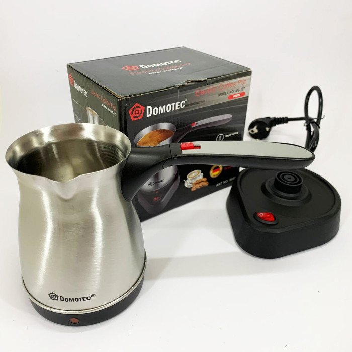 Електрична міні кавоварка електротурка Domotec MS-127 0.5л