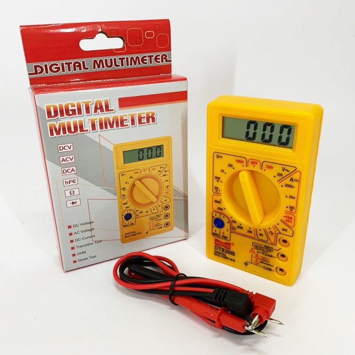 Мультиметр HAOYUE DT830B yellow
