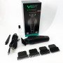 Акумуляторна машинка для стрижки VGR V-995 + 4 насадки, 2000 мАг, USB