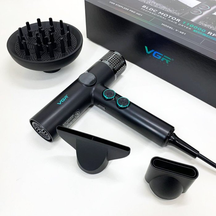 Фен професійний VGR V-401 BLACK