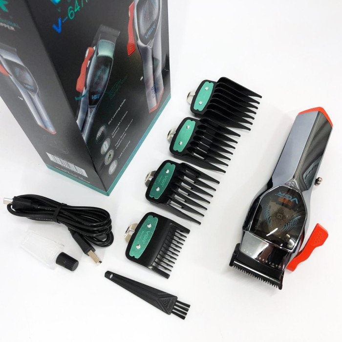 Машинка для стрижки волосся VGR V-647 зі змінними насадками, Машинка для стрижки для дому