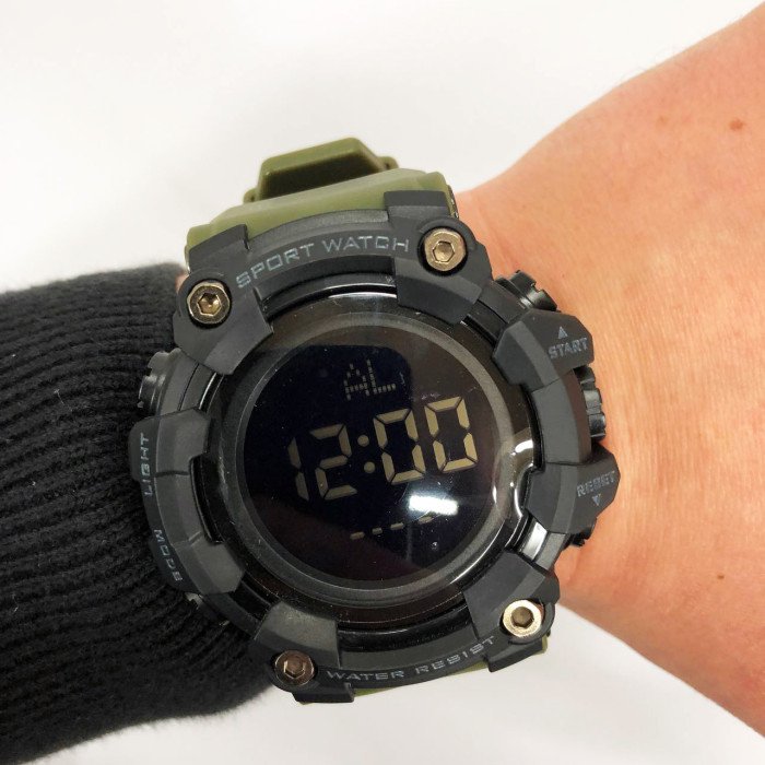 Годинник наручний чоловічий SKMEI 1968AG ARMY GREEN, брендовий чоловічий годинник, годинник для чоловіка. Колір: зелений