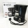 Кавоварка крапельна Satori SCM-600-PBL 650 Вт, Маленька кавомашина для дому, Маленька кавомашина