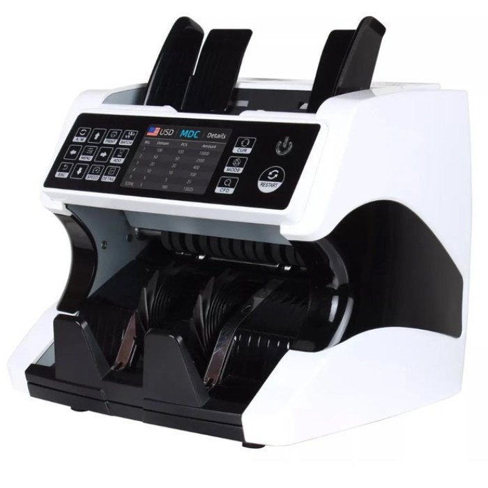 Лічильник банкнот Bill Counter AL-920 з визначенням номіналу та детекторами UV/MG/IR