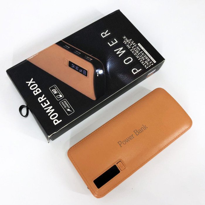 Портативний зарядний пристрій Павербанк 50000 mAh 3хUSB Power Bank Smart Tech. Колір: бежевий