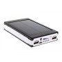 УМБ Power Bank Solar 50000 mAh мобільне зарядне із сонячною панеллю та лампою. Колір білий