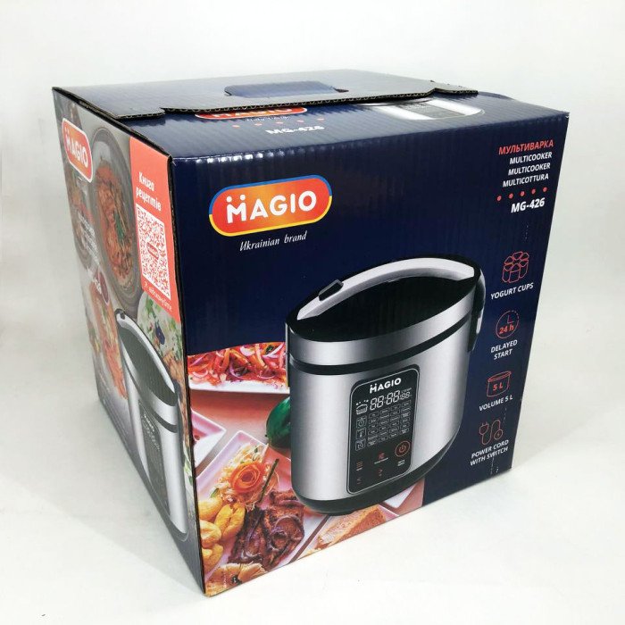 Мультиварка MAGIO MG-426, багатофункціональна мультиварка, якісна мультиварка