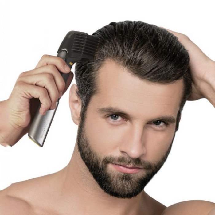 Чоловічий тример Body Groomer S-035A працює на батарейках, Чоловічий набір для стрижки волосся бездротовий