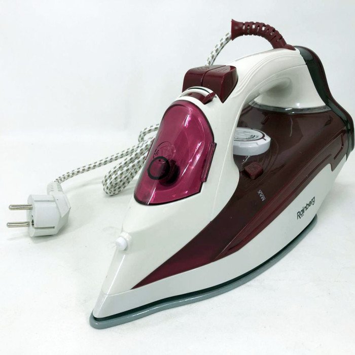 Праска парова Rainberg RB-6306 з керамічним покриттям 3200вт функція самоочищення подачі пари