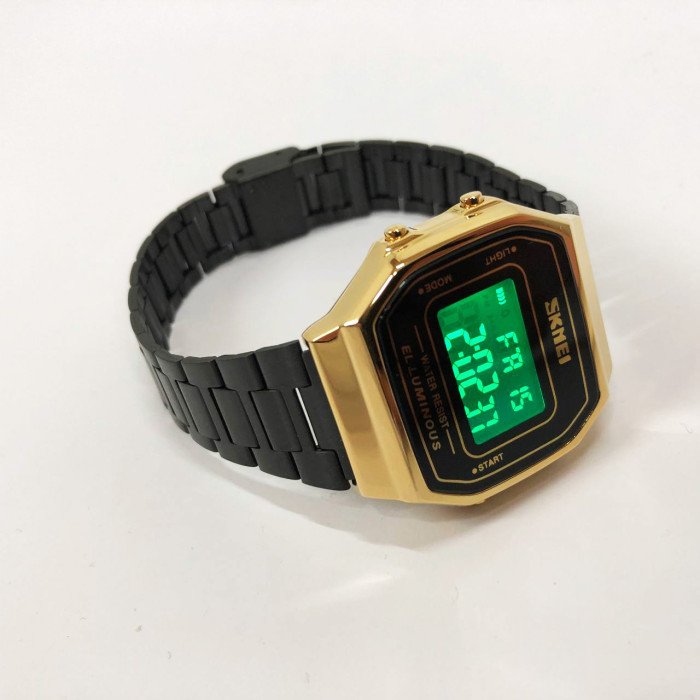 Годинник наручний чоловічий SKMEI 1647GDBK, фірмовий спортивний годинник, оригінальний чоловічий годинник
