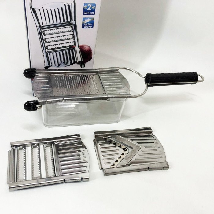 Універсальна овочерізка кухонний рубанок Овочерізка Nicer Dicer SPEED, ручна овочерізка мультислайсер