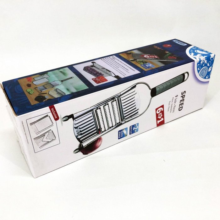 Універсальна овочерізка кухонний рубанок Овочерізка Nicer Dicer SPEED, ручна овочерізка мультислайсер