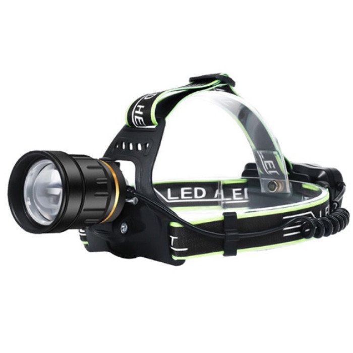 Ліхтар налобний PLD-A12-TG 2x18650, Ліхтарик налобний потужний, Налобний прожектор, Ліхтар для риболовлі