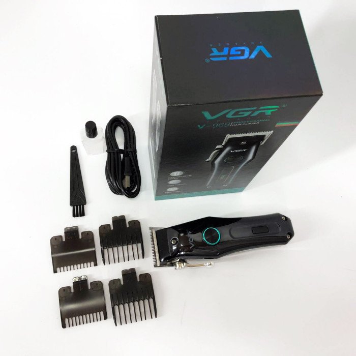 Акумуляторна машинка для стрижки волосся VGR V-969, Машинка для стрижки волосся домашня
