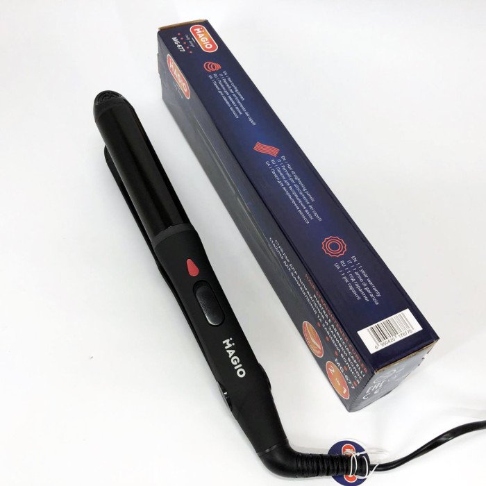 Випрямляч - плойка для волосся 2в1 MAGIO MG-677 2в1, Стайлер для укладання, Праска випрямляч