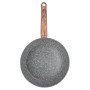 Сковорода Well Done WD-1038N з покриттям Marble Stone 28 см, сковорода з індукційним дном