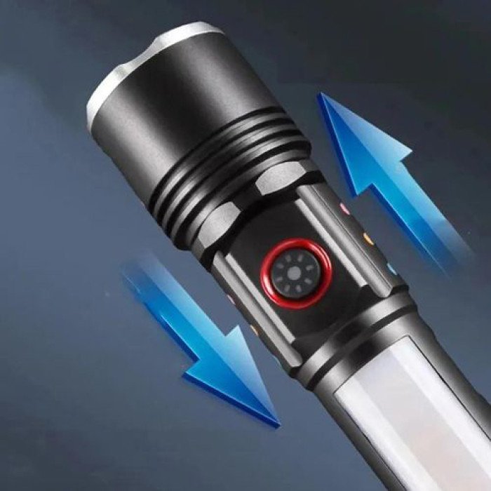 Ліхтар тактичний Police PLD-2307, Ліхтар ручний потужний, Тактичний ліхтар, Кишеньковий ліхтар з usb