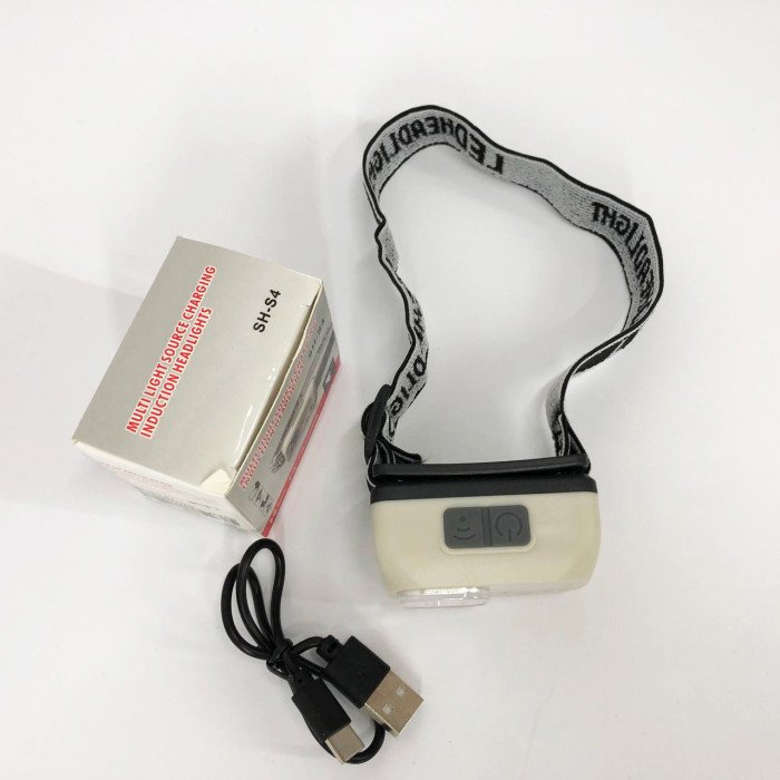 Ліхтар налобний SH-S4-XPE+3SMD, Потужний акумуляторний ліхтарик налобний, Налобний ліхтар яскравий