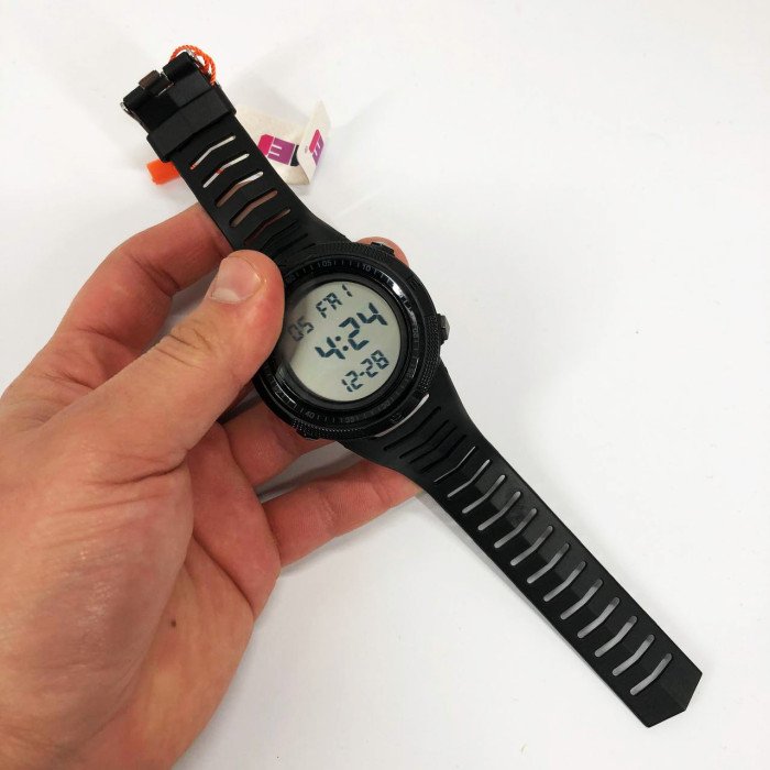 Годинник наручний чоловічий SKMEI 1632BKWT BLACK-WHITE, годинник для військовослужбовців. Колір: чорний