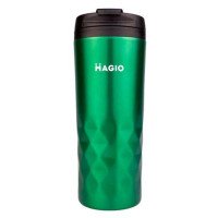 Термокухоль з нержавіючої сталі Magio MG-1045G, Термос з нержавіючої сталі металевий, Термос для кави, чаю