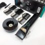 Професійна бездротова машинка для стрижки VGR V-682 тример для волосся, бороди та вусів на підставці