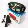 Портативна Bluetooth колонка TG534 SD IPX5 з ремінцем, гучна блютуз колонка. Колір: камуфляж